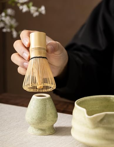 Ensemble de fouet à matcha unique NEKIT avec bol traditionnel et support