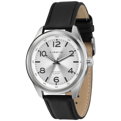 Relógio LINCE masculino analógico prata MRCH218L46 S2PX