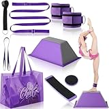 7pcs Cheer Flyer Training Set for Home Practice, Cheer Stand Kit with Balance Trainer, Stretch Strap, Rotating...