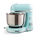 Delish by Dash Compact Stand Mixer 3.5 Quart with Beaters & Dough Hooks Included - Aqua, Blue (DCSM350GBBU02)