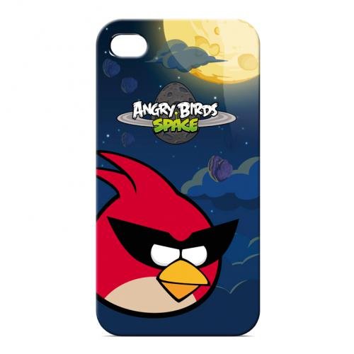Gear4 Angry Birds Space Hard Clip-On Case Cover for iPhone 4/4S - Red Bird