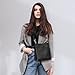 Kattee Leather Handbags for Women, Soft Shoulder Tote Bucket Bags Crossbody Purses with 2 Straps Black