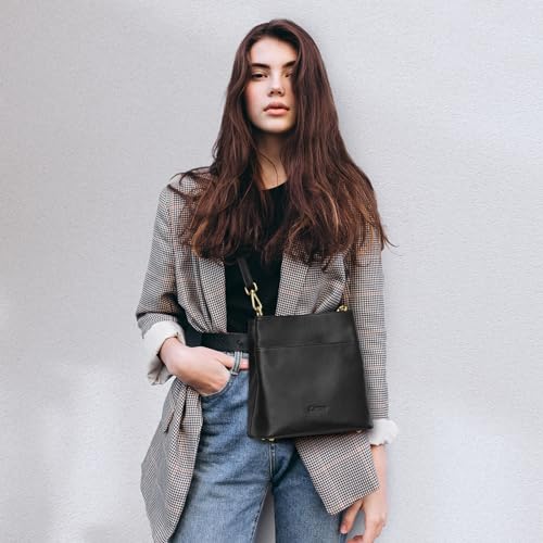 Kattee Leather Purses and Handbags Bundle with Small Women's Leather Purse4