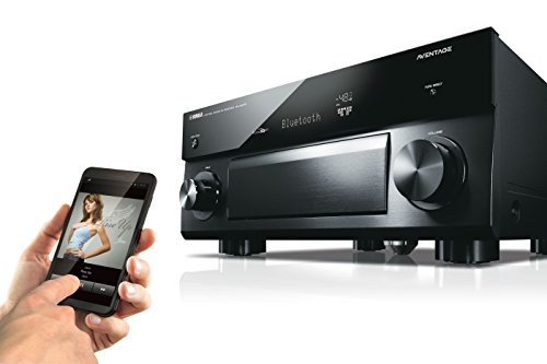 Yamaha AVENTAGE Audio & Video Component Receiver, Black (RX-A2070BL), Works with Alexa