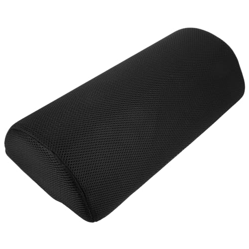JEWEDECO Knee Pillow for Back Sleepers Back Pillow Back Supple Pillow Leg Bolster Pillow Pillow Ergonomic Foot Rest Foot Support Pillow Support Pillow for Bed Polyester Black