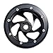 RCLIONS 2.2inch Aluminum Alloy RC Beadlock Wheels Rims for 1/10th Rock Crawler RC Car Axial Wraith 90018 -Pack of 4pcs (Black)