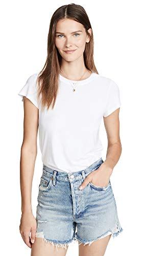 T-Shirt Chemise Femme Splendid : Coupe Crewneck Ajustée et Tissu Respirant Premium