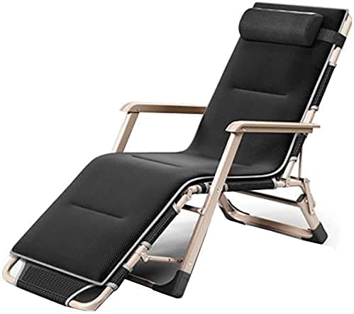 Chaise Longue Inclinable pour une Sieste au Jardin ou un Après-midi Piscine