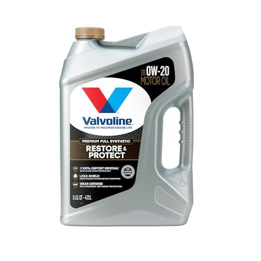 Valvoline Restore & Protect Full Synthetic 0W-20 Motor Oil 5 QT