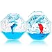 YUE MOTION Liquid Motion Bubbler Floating Sea Creatures, Diamond Shaped Liquid Timer for Fidget Toy,Autism Toys, Children Activity, Calm Relaxing and Home Ornament