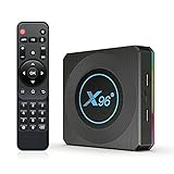 Potente chip S905x4: X96 X4 Android TV Box alimentado por una CPU Quad Core Cortex-A55 más reciente, es mejor en el procesamiento de imágenes. Proporciona a los usuarios una gran experiencia de velocidad de funcionamiento ultrarrápida y capacidad de procesamiento de imagen profesional