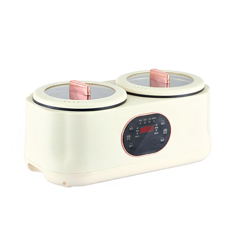 Cuiseur à riz double réservoir 220V avec minuterie et fonction vapeur