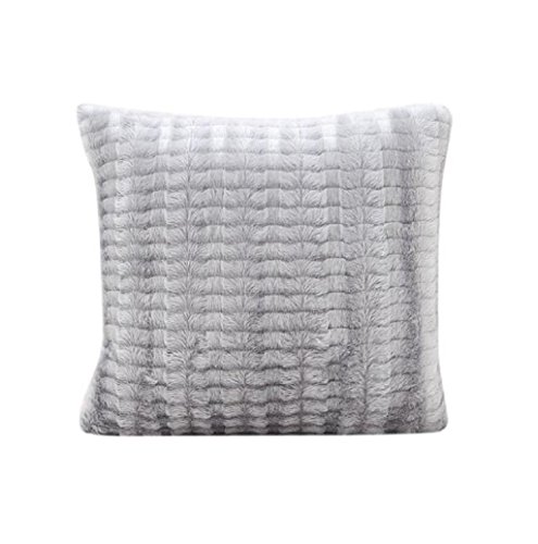 Preisvergleich Produktbild Rosennie Kissen Fall Weich Werfen Kissen Abdeckung 45cm*45cm (Grau)