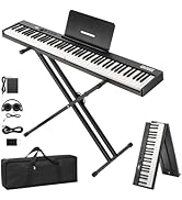 Amazon | ガービー(Garvee) 電子ピアノ 88鍵盤 Midi対応 キーボード