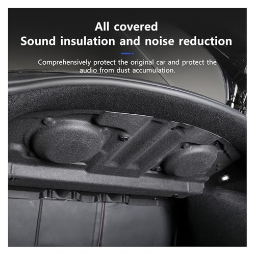 Mousse d'insonorisation de coffre premium pour isolation acoustique Tesla Model 3 Highland