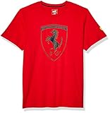 PUMA Men's Scuderia Ferrari Big Shield Tee
