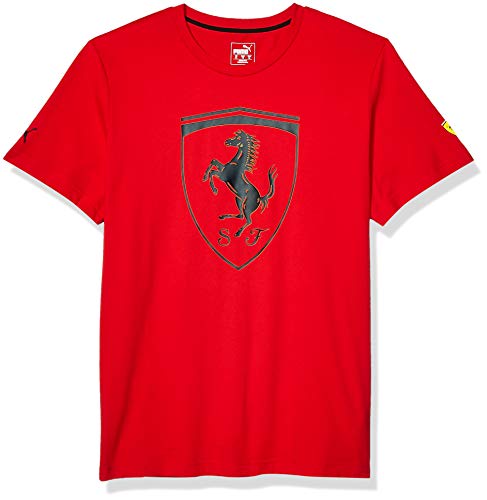 PUMA Men's Scuderia Ferrari Big Shield Tee