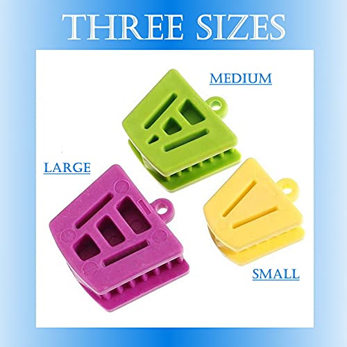 Impressive Smile TUMGDSBB6 Autoclave Mouth Props Dental Silicone Bite Blocks thumb #2