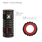 Trigger Point Performance TriggerPoint Grid X Foam Roller with Free Online Instructional Videos, Extra Firm (13-Inch) - Image 2