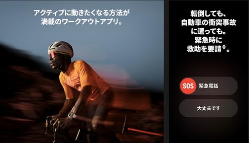 【整備済み品】Apple Watch Series 9 (GPS + Cellularモデル) - 45mm グラファイトステンレススチールケース バンド無し