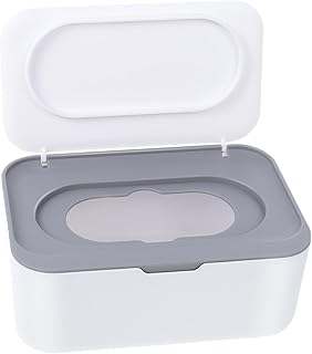 SWOOMEY Caixa de lenços para lenços umedecidos para bebês, porta-lenços para lenços de bebê, caixa de lenços para carro, caixa de lenços de bebê, caixa de lenços de veículos, caixa de lenços de banheiro