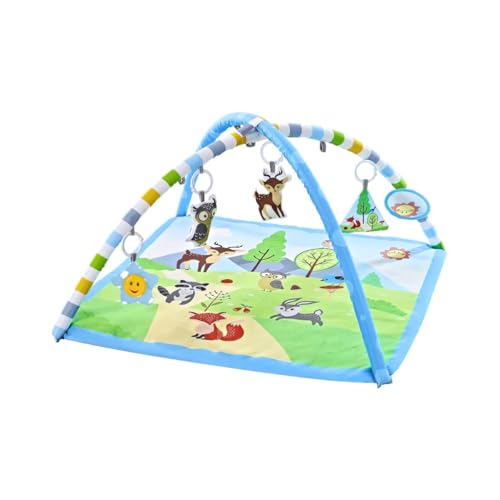 Maxi Baby Tapete de Atividades Bebê Com Luz Musical Florest