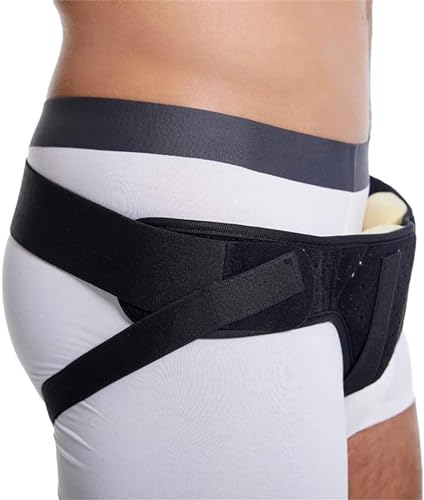 Cinturón para hernia inguinal doble CUSMA XL: solución efectiva con almohadillas regulables 3