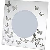 [Petit Cadre Photo Simple 4 x 4 pouces Motif Papillon en Relief] – Il mesure lui-même. H : 140 mm L : 140 mm Cadeau idéal pour la maison et pour les mariages et les anniversaires, cadeau de demoiselle D'honneur ou pour un usage personnel. L'Étain est un alliage D'étain (90 %+), D'antimoine et de cuivre et est utilisé pour fabriquer des récipients à Boire depuis l'époque des pharaons.