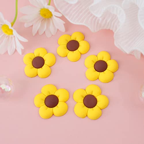 Keaziu 25 Pack Sunflower Cupcake Toppers For Flower Themed Party Birthday Cupcake Picks Party Decorations Supplies For Baby Shower Birthday Party Not Edible #TOP3