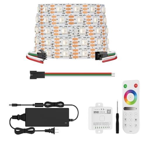 Tira LED SK6812 RGBW Luz Natural 4000K 5m Kit con Control miniatura 1