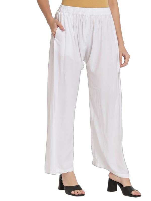 Image of Soft Colors Relaxed Fit Pocket Palazzo