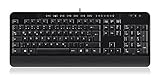 Lieferumfang: PERIBOARD-209 Multimedia Tastatur (QWERTZ Deutsches Layout), Bedienungsanleitung, Perixx Kundenservice und Garantie