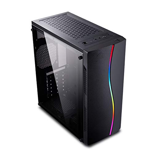 PC Gamer Completo Intel Core i5 RAM 8GB (Geforce GTX 1050 2GB) HD 1TB 500W Monitor Full HD 21.5 FoxP