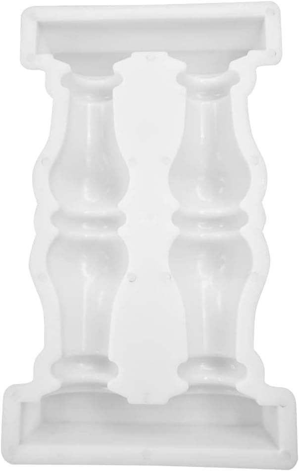 Stampo Per Colonna Romana In Cemento - 60x14cm, Per Balcone Giardino, Design Classico