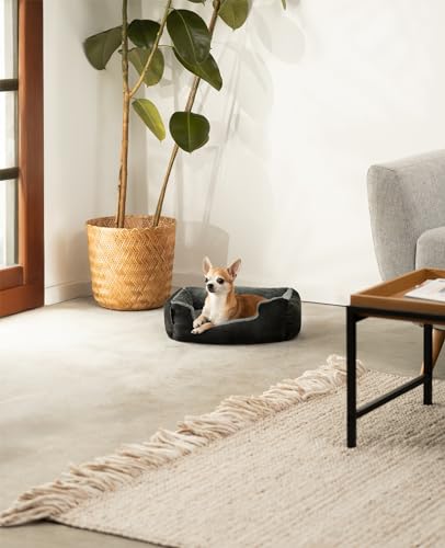 Hundebett Lionto mit Wendekissen und rutschfestem Boden