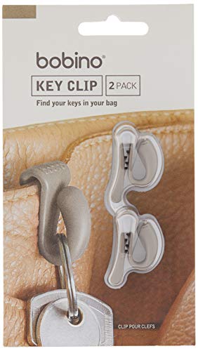 Bobino KECL2ST - Set di 2 clip per chiave, colore