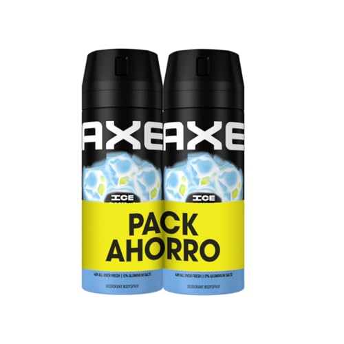 Axe Axe Duplo Ahorro Ice Chill Rock - Desodorante 2 X 150 Ml 260 g (embalaje puede variar)