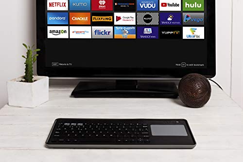 Clavier Bluetooth QWERTY SilverHT gris clavier à membrane sans fil avec touchpad - 4