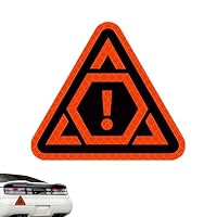 Autocollants Réfléchissants Visage Souriant – Adhésif Permanent – Pour Vélo, Casque, Voiture, Sécurité Nuit