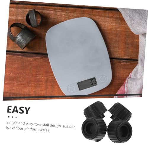 Pie de reemplazo para báscula electrónica DOITOOL 4 piezas miniatura 4