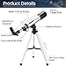Telescopio para Niños, Uverbon Telescopios Astronomicos con Trípode 350/50mm HD Monoculares de...