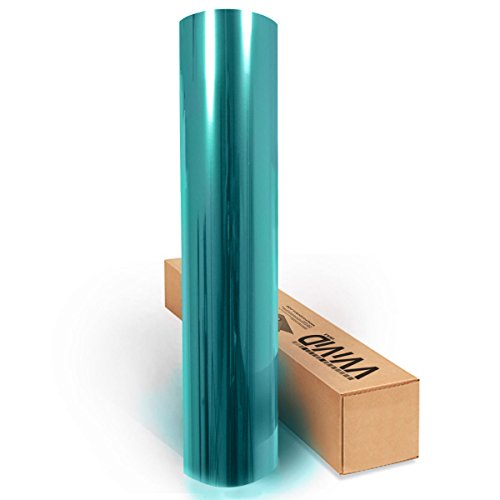 One-Way Blue Mirror Finish Vinyl Window Wrap Film Self-Adhesive Diy Roll Various Sizes (1.5 Feet X 5 Feet) #TOP2