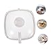 SHOWERORO Microwave Food Cover with Handle Transparent Anti- -keeping Lid Eco-friendly Kitchen Accessory for Food Protection and Heating Suitable for All Microwave Ovens