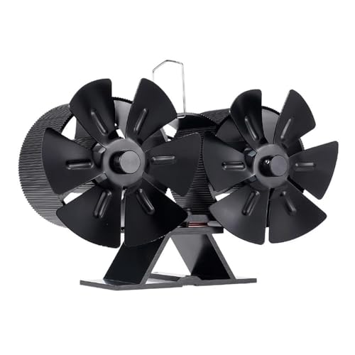 Ventilateur de poêle pour diffuser la chaleur du brûleur et supprimer le froid