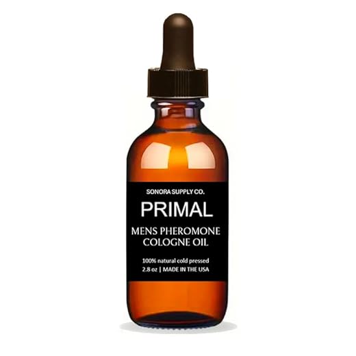 Sonora Supply Co. PRIMAL Mens Pheromone Oil - Pheromone Cologne Oil - Unleash the Raw Intoxicating Essence of PRIMAL Mens Pheromone Oil