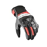 MACNA Guantes ULTRAXX 2.0 para hombre, color negro, rojo y blanco, talla S
