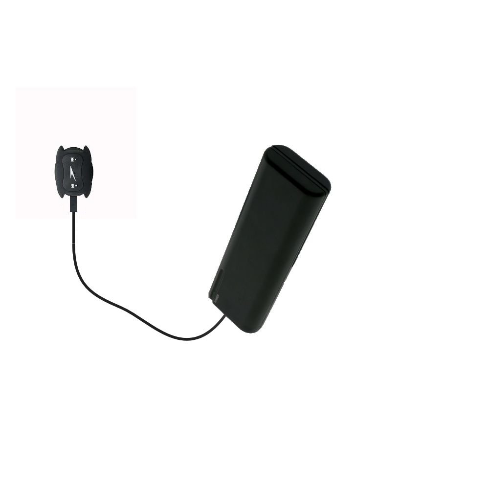 Portable Emergency AA Battery Charger Extender Suitable for The Speedo Aquabeat / 2 / Lime MP3 Player - with Gomadic Brand TipExchange Technology