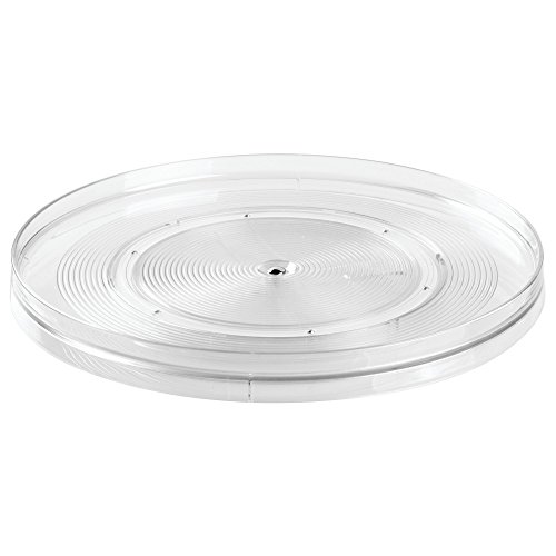 iDesign Linus 14" Clear Turntable Organizer - Image 4