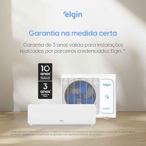 Ar Condicionado Split Hi Wall Elgin Eco Dream Connect Inverter 24.000 Btus Quente e Frio 220v R-32