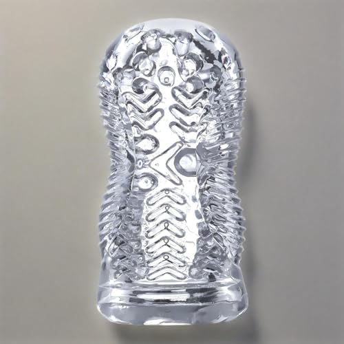 F1P Transparent Soft Silicone Male Suction Device
